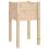 Berkfield Garden Planter 50x50x70 cm Solid Pinewood 2