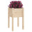 Berkfield Garden Planter 50x50x70 cm Solid Pinewood 3