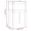 Berkfield Garden Planter 50x50x70 cm Solid Pinewood 7