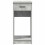 Berkfield Computer Tower Stand with Drawer Concrete Grey 35x45x77 cm 5