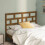 Berkfield Bed Headboard Honey Brown 166x4x100 cm Solid Wood Pine 3