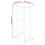 Berkfield Speaker Stands 2pcs Silver Tempered Glass 4 Pillars Design 8