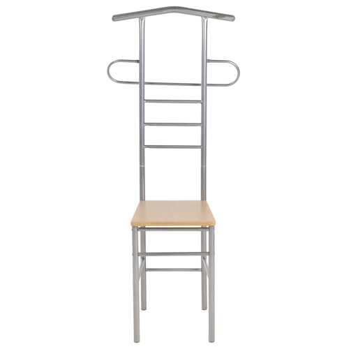 Berkfield Gentleman's Valet Chairs 2 pcs Metal 1