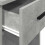 Berkfield Computer Tower Stand with Drawer Concrete Grey 35x45x77 cm 8