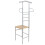 Berkfield Gentleman's Valet Chairs 2 pcs Metal 4