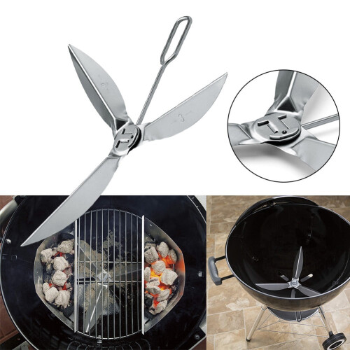 22-1/2-tommer One-Touch Rengøringssystemsæt til Weber Grilldele 1