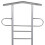 Berkfield Gentleman's Valet Chairs 2 pcs Metal 6