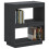 Berkfield Book Cabinet Grey 60x35x71 cm Solid Wood Pine 4