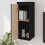 Berkfield Wall Cabinets 2 pcs Black 30x30x80 cm Solid Wood Pine 3