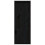 Berkfield Wall Cabinets 2 pcs Black 30x30x80 cm Solid Wood Pine 6