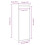 Berkfield Wall Cabinets 2 pcs Black 30x30x80 cm Solid Wood Pine 11