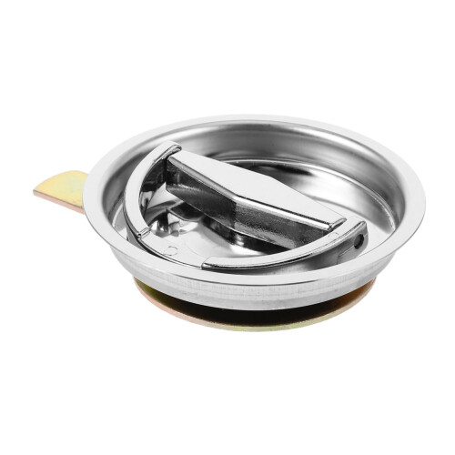 Toolbox Lock with Secure Rotating Handle, Stainless Steel Panel Lock for Fire Hydrant Cabinet Replacement