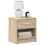 Berkfield Bedside Cabinet with Drawer Sonoma Oak 39x28x41 cm 3