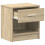 Berkfield Bedside Cabinet with Drawer Sonoma Oak 39x28x41 cm 5