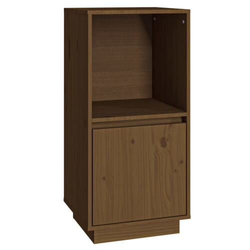 Berkfield Sideboard Honey Brown 38x35x80 cm Solid Wood Pine 1
