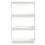 Berkfield Book Cabinet/Room Divider White 60x35x103 cm Solid Wood Pine 5