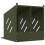 Berkfield Chicken Nesting Box with 2 Compartments Olive Green Metal 7