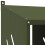 Berkfield Chicken Nesting Box with 2 Compartments Olive Green Metal 9