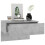 Berkfield Wall-mounted Bedside Cabinets 2 pcs Concrete Grey 4