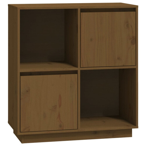 Berkfield Sideboard Honey Brown 74x35x80 cm Solid Wood Pine 1