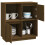 Berkfield Sideboard Honey Brown 74x35x80 cm Solid Wood Pine 4