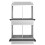 Berkfield Chicken Nesting Box with 4 Compartments Galvanized Silver Metal 5