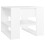 Berkfield Coffee Table White 55.5x55x45 cm Engineered Wood 2