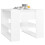 Berkfield Coffee Table White 55.5x55x45 cm Engineered Wood 6