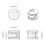 Berkfield Cam Lock Nuts 8372 pcs Silver Metal 7