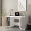 Berkfield Desk White 140x50x75 cm Solid Wood Pine 3