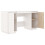 Berkfield Desk White 140x50x75 cm Solid Wood Pine 6