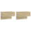 Berkfield Wall-mounted Bedside Cabinets 2 pcs Sonoma Oak 2