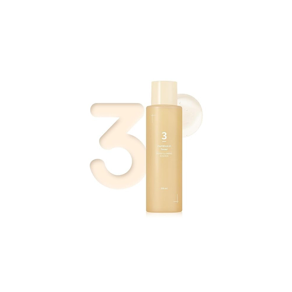 Korean Face Toner with Fermented Brightening Formula and Niacinamide for Deep Hydration Radiant Skin 200ml