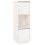 Berkfield Highboard White 38x35x117 cm Solid Wood Pine 2