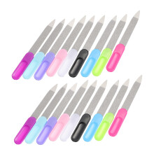 27pcs Professional Manicure Set Stainless Steel Nail File for Home and Salon Use, Precise Shaping Control