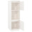 Berkfield Highboard White 38x35x117 cm Solid Wood Pine 4