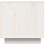 Berkfield TV Cabinet White 140x40x40 cm Solid Wood Pine 8