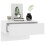 Berkfield Wall-mounted Bedside Cabinets 2 pcs High Gloss White 4