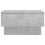 Berkfield Wall-mounted Bedside Cabinet Concrete Grey 5