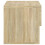 Berkfield Wall-mounted Bedside Cabinet Sonoma Oak 5