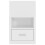 Berkfield Wall-mounted Bedside Cabinet High Gloss White 4