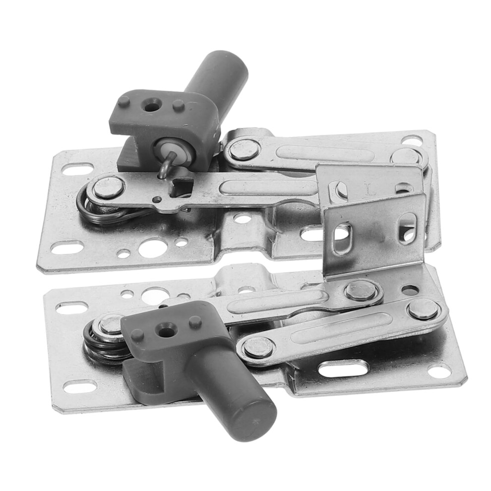 2Pcs Soft Close Hinge For 45 Tip Out Tray, Hidden Mount Durable Iron Cabinet Door Hardware, Easy Install 9045646606163