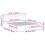 Berkfield Bed Frame Brown 200 x 200 cm Solid Pine Wood 10