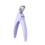 Purple Nail Clipper and Scissors for False Nails, Dual Function Cutter, Precise Trimming, Salon Quality 1