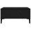 Berkfield Coffee Table Black Oak 60 x 60 x 30 cm 6