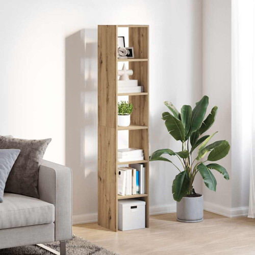Berkfield Bookcases 2 pcs Stackable Artisan Oak 30x30x80 cm Engineered Wood 2