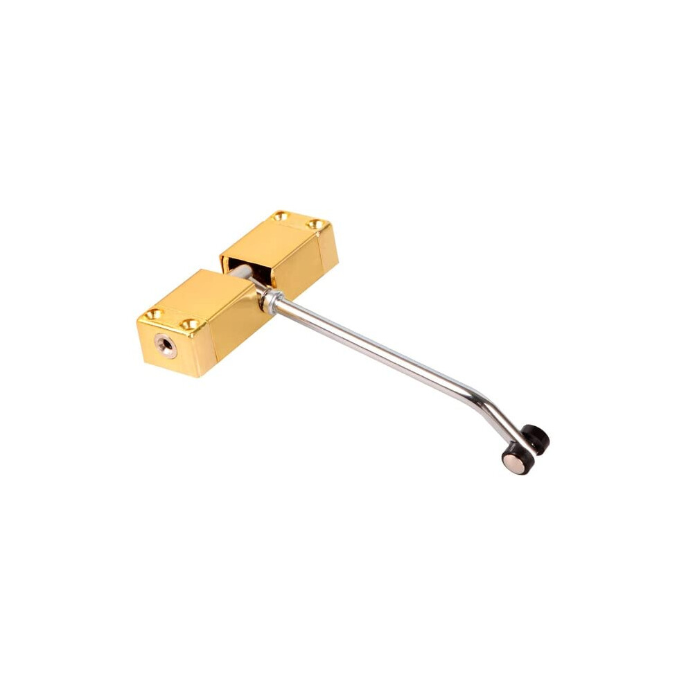 Stainless Steel Automatic Door Closer Adjustable Speed Quiet Heavy Duty For Interior Exterior Doors 9045646606354