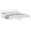 Berkfield Bed Frame with Headboard White 180 x 210 cm Solid Pine Wood 2