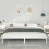 Berkfield Bed Frame with Headboard White 180 x 210 cm Solid Pine Wood 3