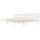Berkfield Bed Frame with Headboard White 180 x 210 cm Solid Pine Wood 7